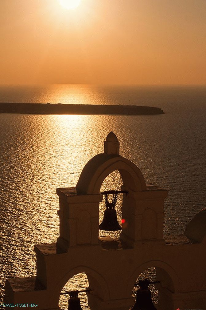 obilazak zalaska sunca na Santoriniju