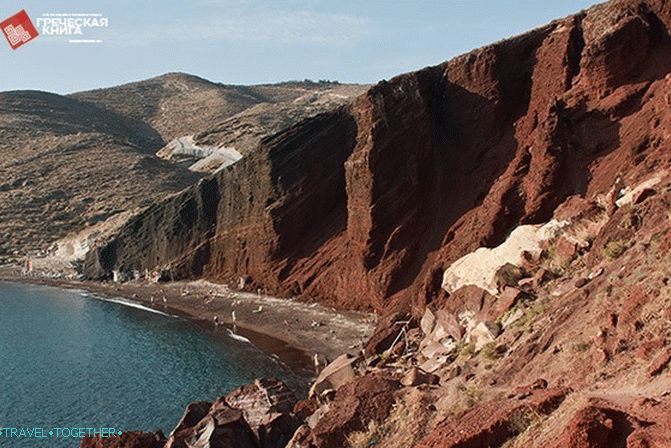 Fotografija Crvena plaža na Santoriniju