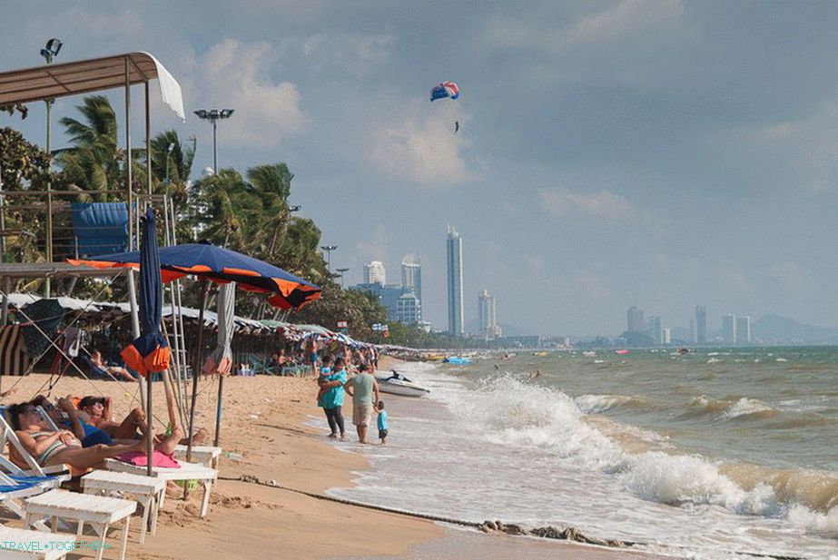 Sve plaže u Pataji i najbolje plaže u naselju - opis osobnog iskustva