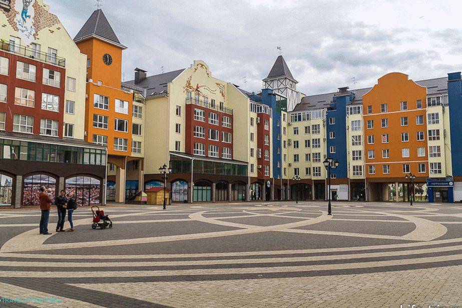 Centralni trg u Evropi u nemačkom selu