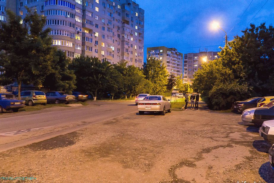 Jubilejska oblast uglavnom sa starim i ružnim zgradama